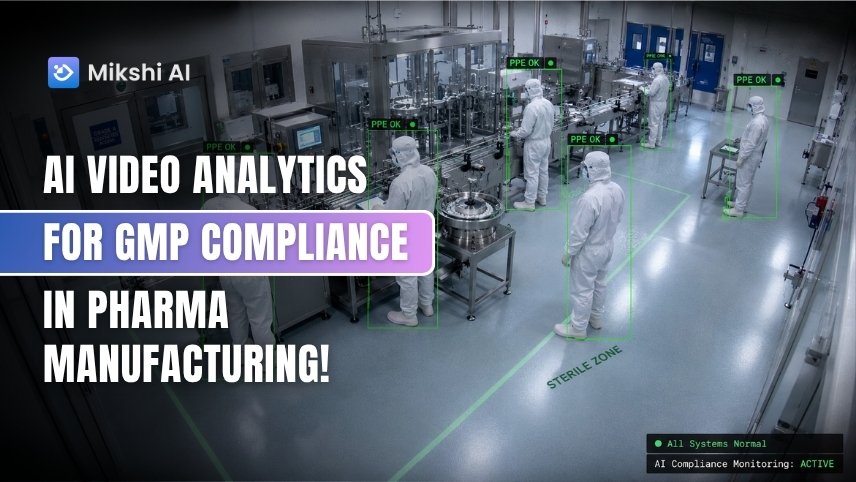 AI video analytics for manufacturing plants in India — safety, attendance and productivity monitoring overview