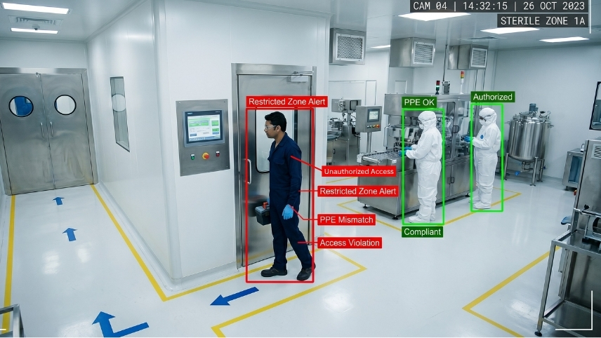Clean-room Access Control: Every Unauthorized Entry Is a Contamination Risk