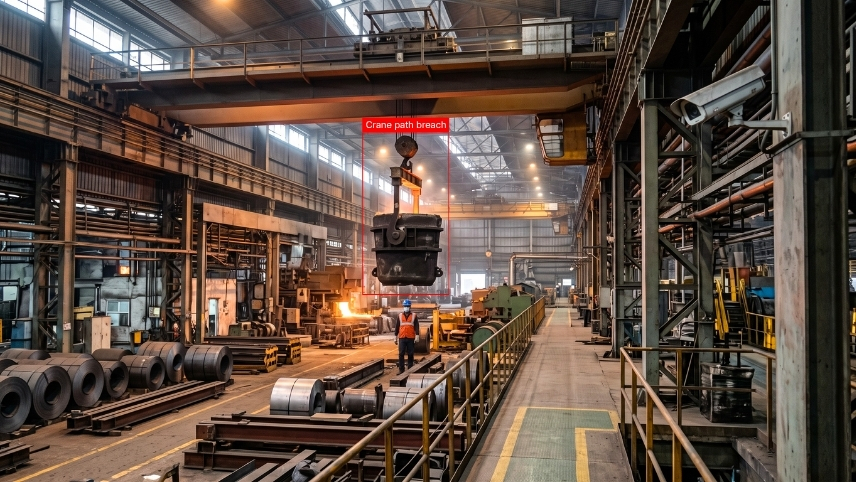 Suspended Load Zone Monitoring