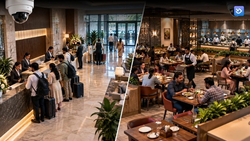 Beyond Security: How Hotels & Restaurants Turn CCTV Into a Revenue Engine