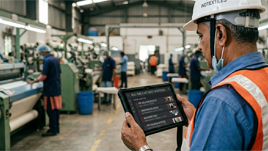 Real-time AI surveillance catching manufacturing safety incidents before they escalate