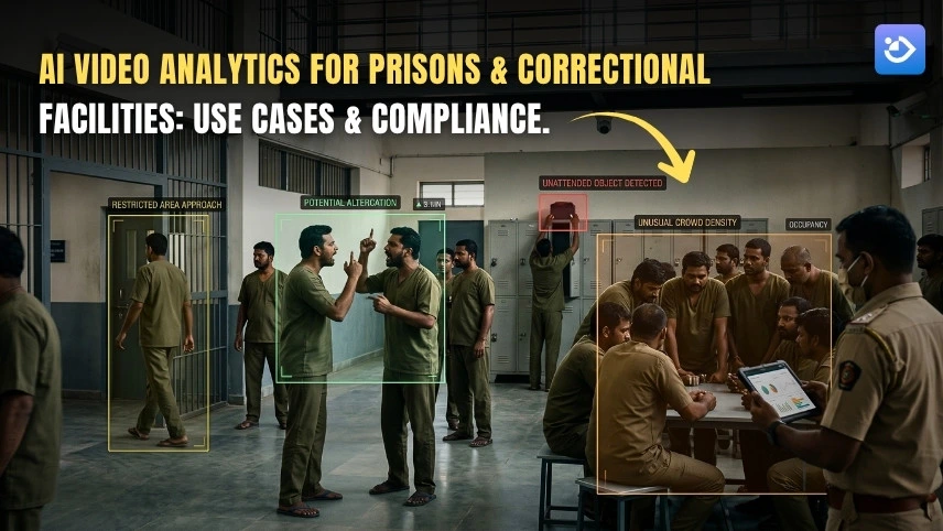 AI Video Analytics for Prisons and Correctional Facilities in India