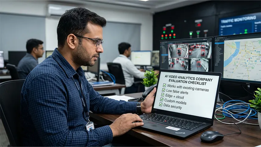 How to choose the right AI video analytics company in India — evaluation criteria and key questions