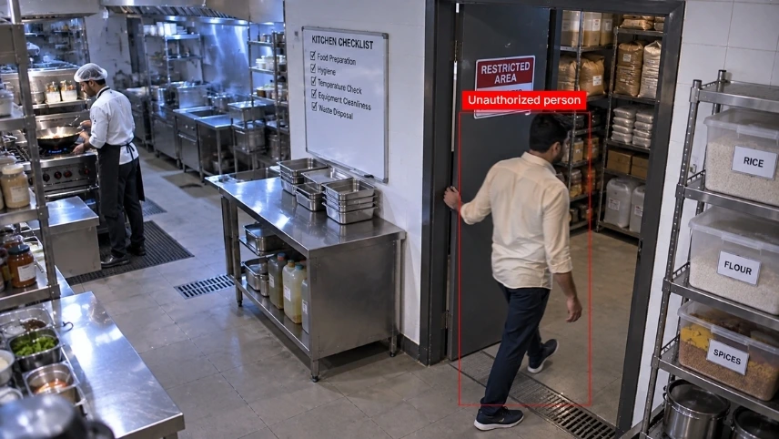 Restricted Zone and Unauthorized Access Monitoring
