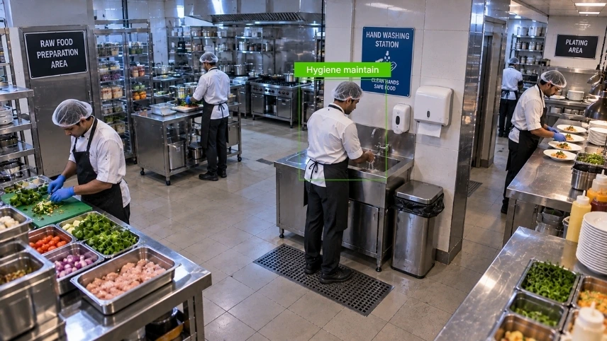 Staff Presence at Hygiene Stations