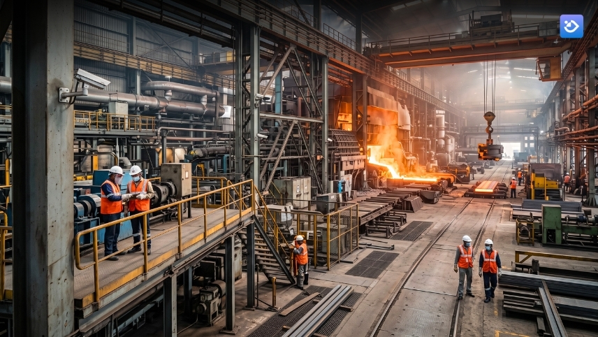 Top 9 Safety Challenges in Steel Manufacturing and How AI Solves Them