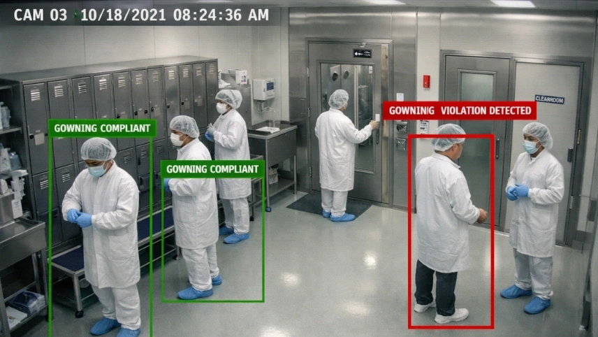AI Video Analytics Across a Chemical Manufacturing Facility