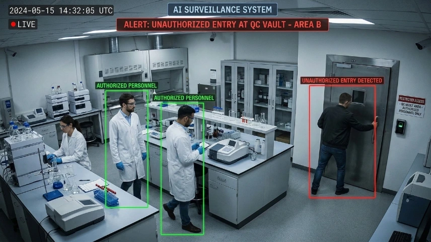 AI Video Analytics Across a Chemical Manufacturing Facility
