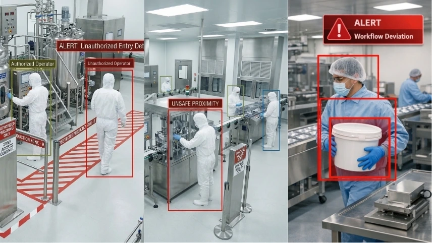 AI Video Analytics Across a Chemical Manufacturing Facility