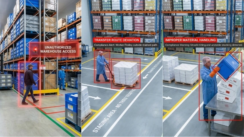 AI Video Analytics Across a Chemical Manufacturing Facility