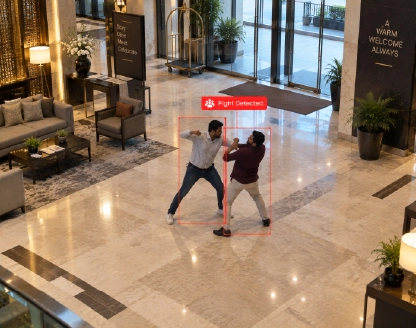 Fight Detection illustration